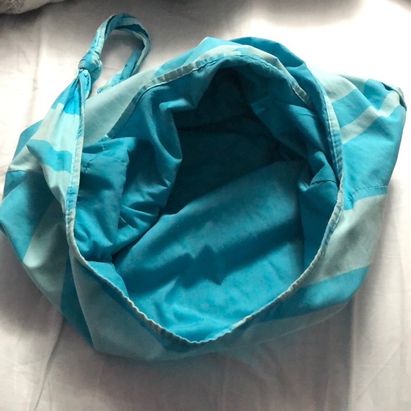 Blue beach bag - Picture 2 of 2
